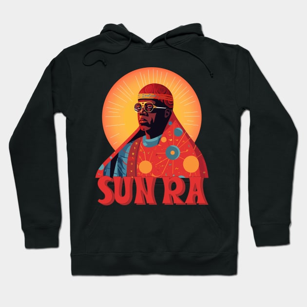 Sun Ra  -- Original Psychedelic Design Hoodie by DankFutura